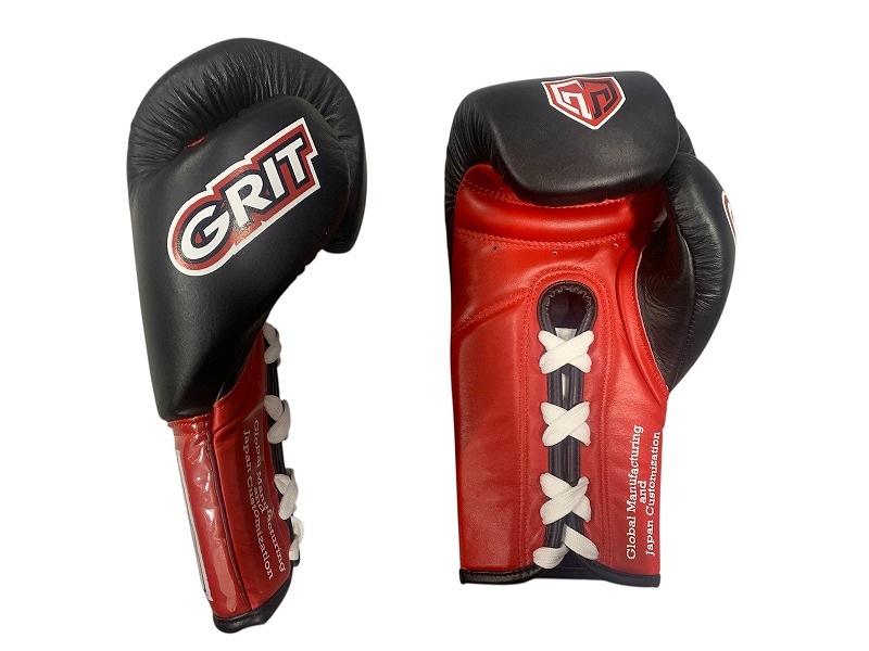 GRIT LACE UP BOXING GLOVE 2510 RED ����� ɳ�� �ܥ����󥰥������� �ܳ���