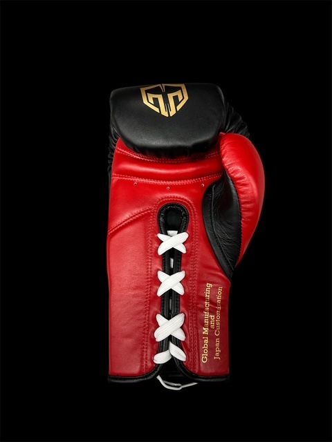 GRIT LACE UP BOXING GLOVE 2510 RED  GOLD LOGO ɳ�� �ܥ����󥰥������� �ܳ���