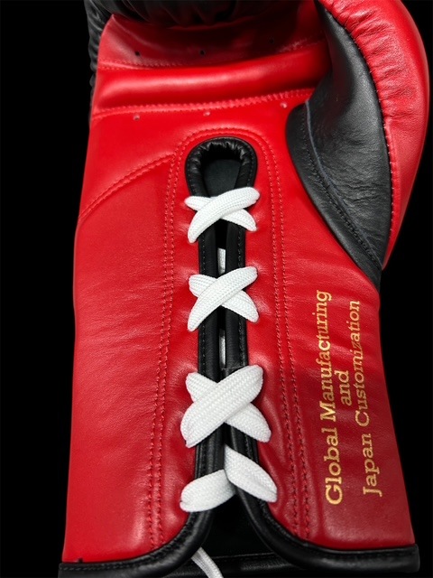 GRIT LACE UP BOXING GLOVE 2510 RED  GOLD LOGO ɳ�� �ܥ����󥰥������� �ܳ���