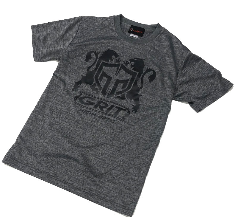GRIT TRAINING DRY TEE 2203 TIGER GRAY BK