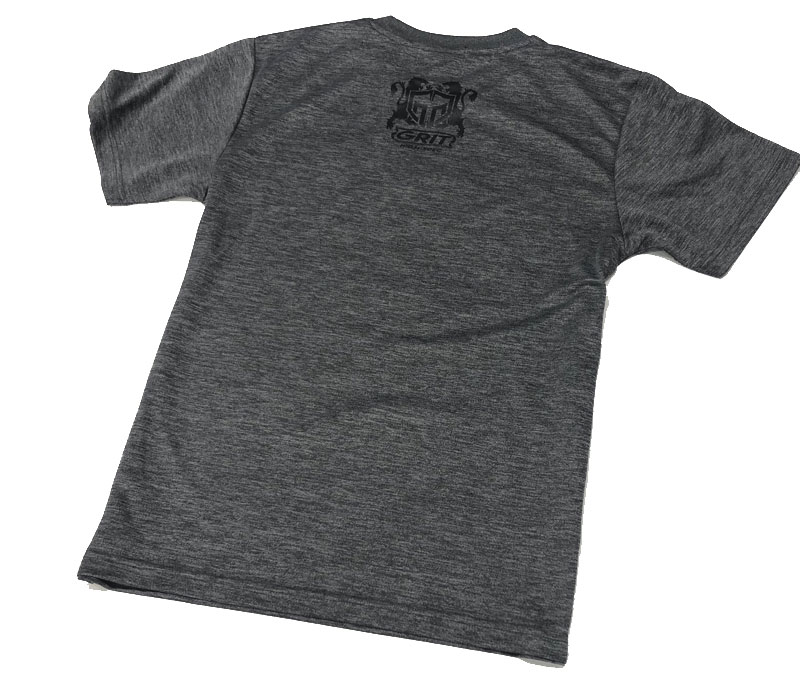 GRIT TRAINING DRY TEE 2203 TIGER GRAY BK