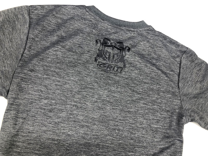 GRIT TRAINING DRY TEE 2203 TIGER GRAY BK
