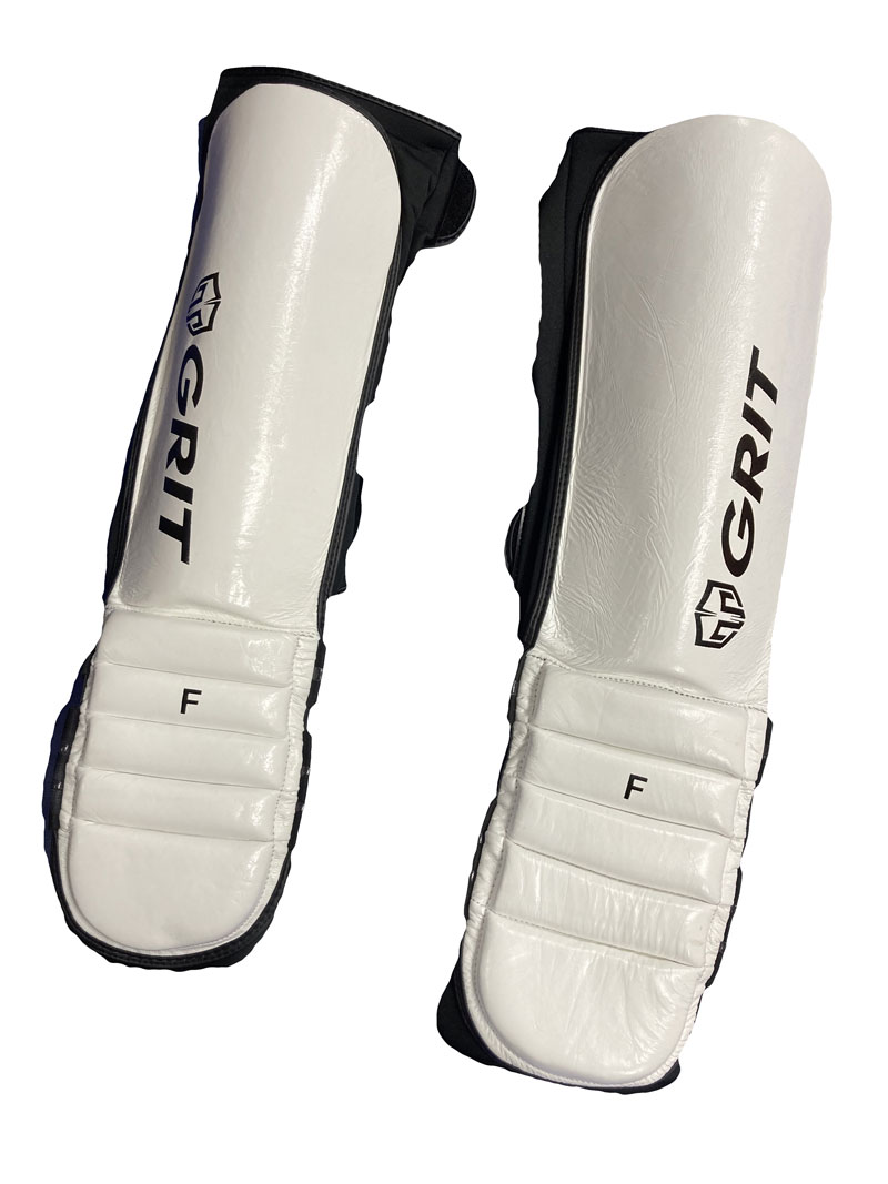 GRIT 2301 MMA SUPER FIT SHIN GUARD WHITE /�����Ʈ�� ���󥬡���