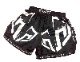GRITLUTADOR 2410 BK SATIN MUAY THAI SHORTS åѥ ƥϥ२硼