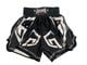 GRIT��LUTADOR 2603 BK STRETCH FABRIC MUAY THAI SHORTS ���å��ѥ�� ���ȥ�å�����