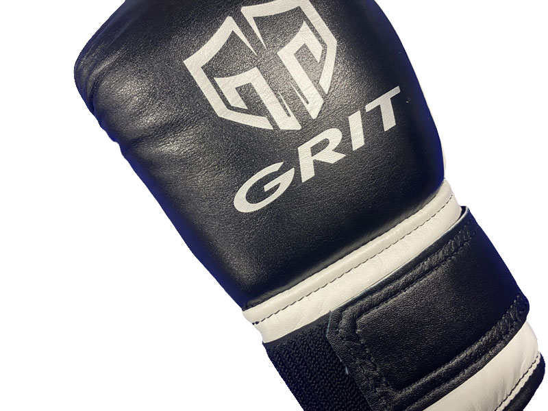 GRIT PROFESSIONAL VELCRO BOXING GLOVES 2311 BK/WH/SLHigh spec model