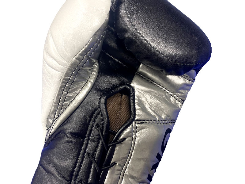 GRIT PROFESSIONAL VELCRO BOXING GLOVES 2311 BK/WH/SLHigh spec model