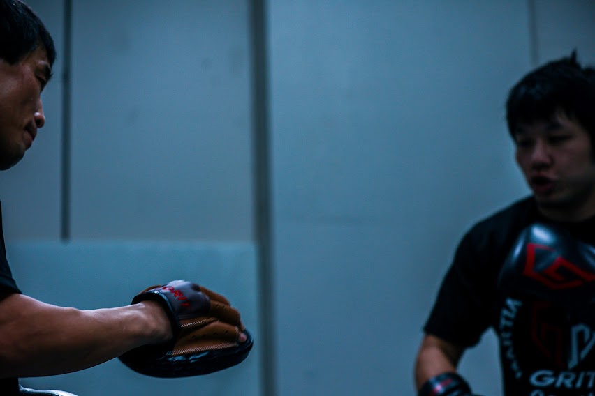 GRIT THIN FIT PUNCH MITTS ��High spec model��