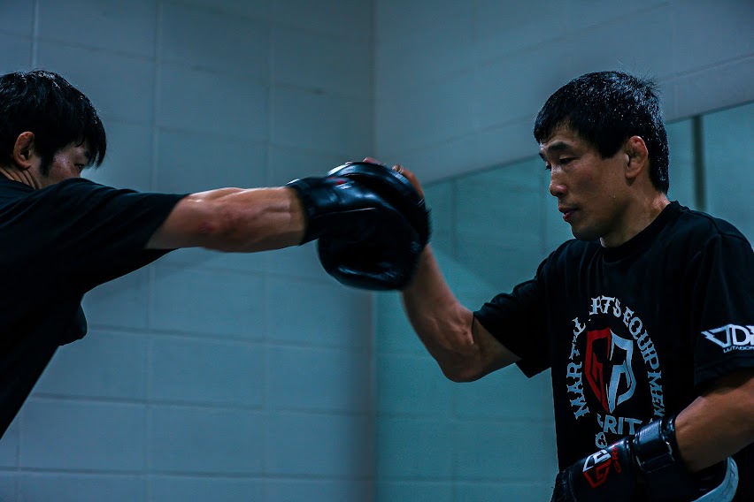 GRIT THIN FIT PUNCH MITTS ��High spec model��