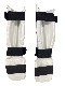 FLOWER SHIN GUARD WHITE 2205 SAKURA EMBROIDERY��LEATHER��