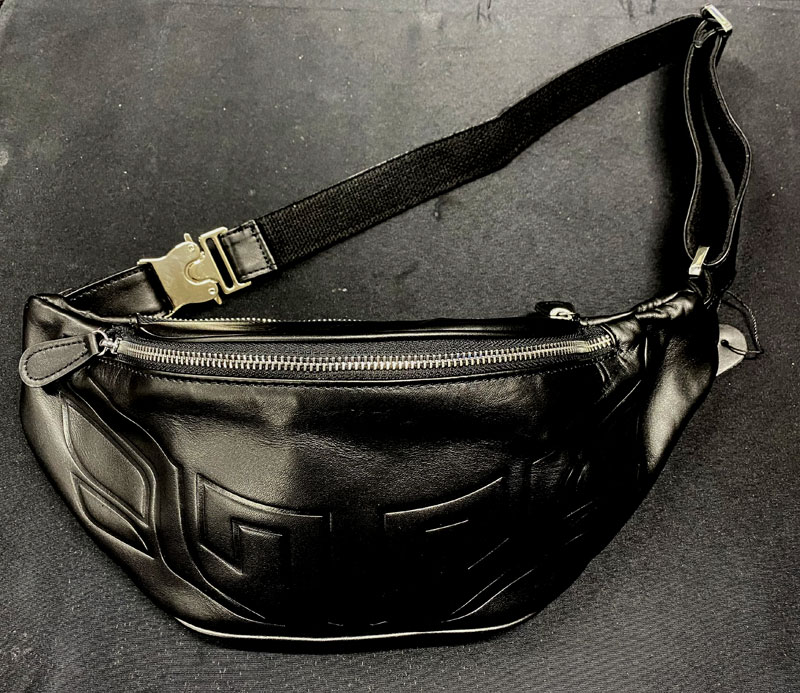 GRIT LEATHER WAIST BAG "FLY" Designed by LTDR