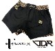 FLOWER LUTADOR FIGHT SHORTS 2205 LEOPARD BK