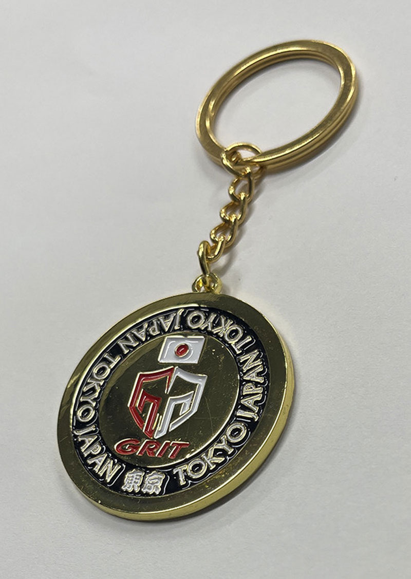 GRIT FIGHT SHOP TOKYO JAPAN KEYRING