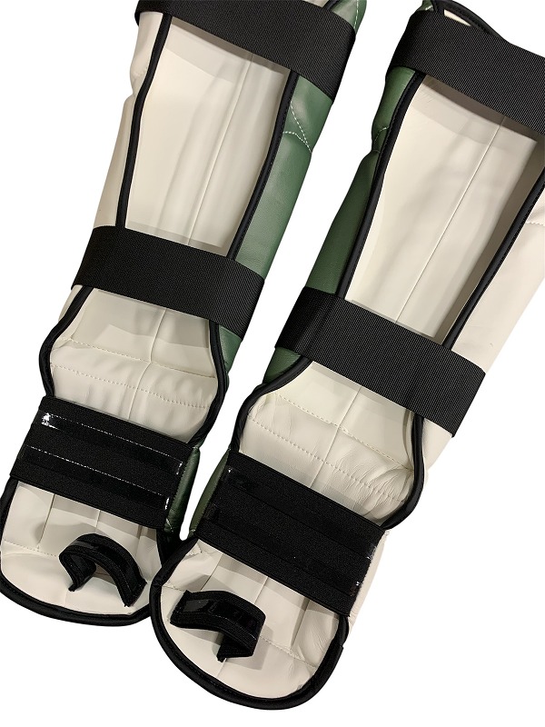 GRIT 2608 GRN/WH KICK BOXING SHIN GUARD /���å��ܥ����� ���󥬡��� �쥬����