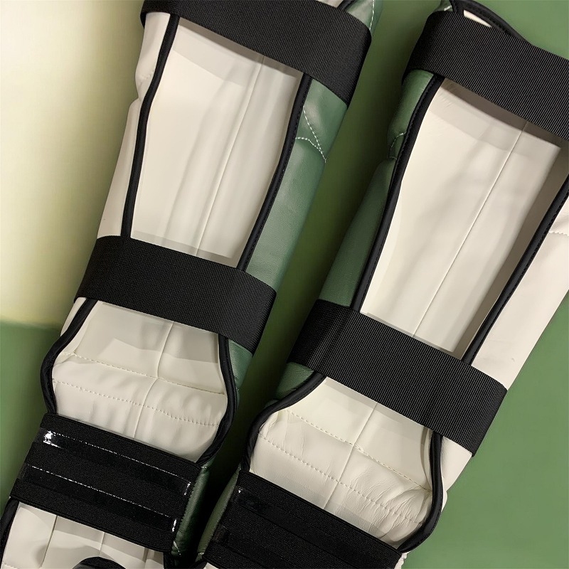GRIT 2608 GRN/WH KICK BOXING SHIN GUARD /���å��ܥ����� ���󥬡��� �쥬����