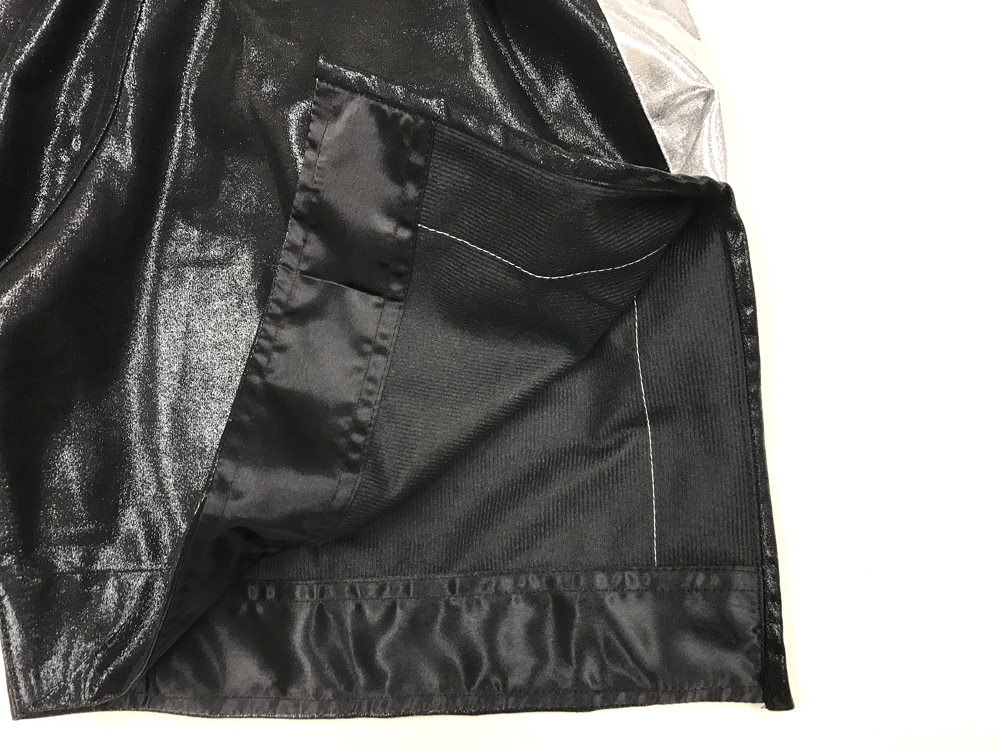 COBRA BOXING LONG SHORTS 2011 BLACK/SILVER LINE