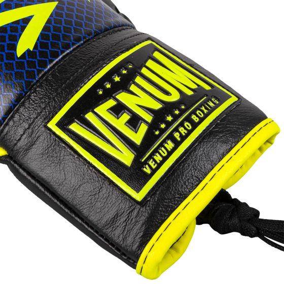 VENUM HAMMER PRO BOXING GLOVES LOMA EDITION - WITH LACES - BLUE/YELLOW̥ ܥ󥰥