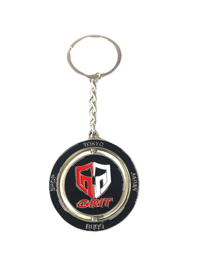 GRIT FIGHT SHOP BUDO TOKYO JAPAN RING KEYRING