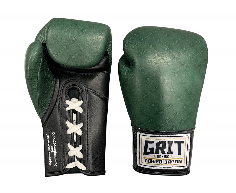 3�ȸ������� / GRIT LACE UP GLOVE 2512 DARK GREEN JAPAN �ܳ���