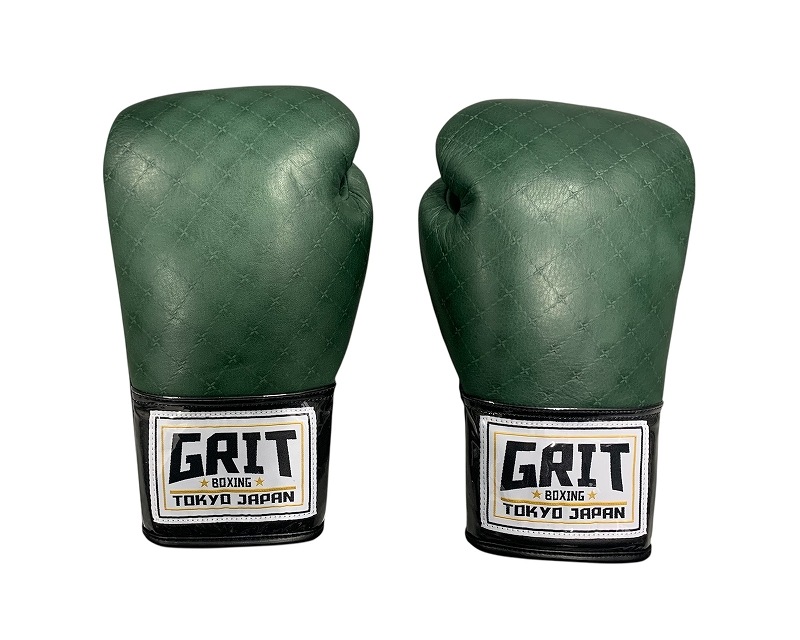 3�ȸ������� / GRIT LACE UP GLOVE 2512 DARK GREEN JAPAN �ܳ���