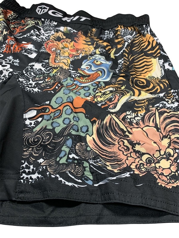 GRIT��LUTADOR 2608 UKIYO-E FIGHT SHORTS �������ե����ȥ��硼�� ������MMA���硼��