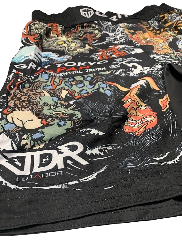 GRIT��LUTADOR 2608 UKIYO-E FIGHT SHORTS �������ե����ȥ��硼�� ������MMA���硼��