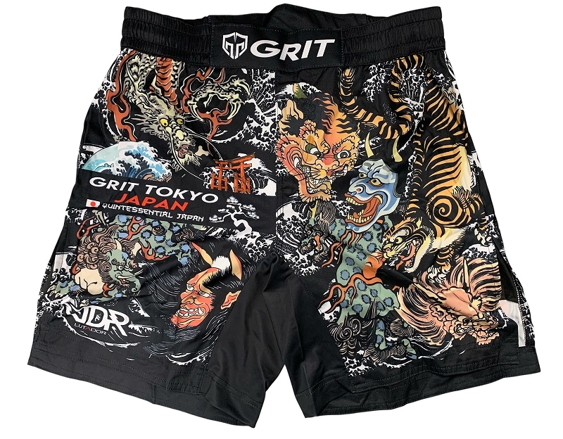 GRIT��LUTADOR 2608 UKIYO-E FIGHT SHORTS �������ե����ȥ��硼�� ������MMA���硼��