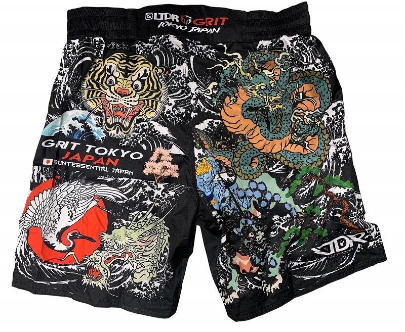 GRIT��LUTADOR 2608 UKIYO-E FIGHT SHORTS �������ե����ȥ��硼�� ������MMA���硼��