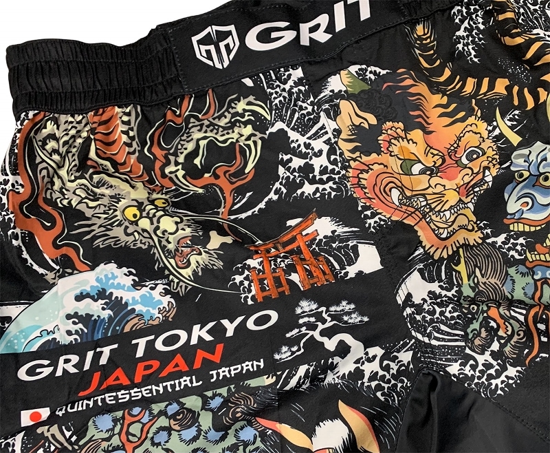 GRIT��LUTADOR 2608 UKIYO-E FIGHT SHORTS �������ե����ȥ��硼�� ������MMA���硼��