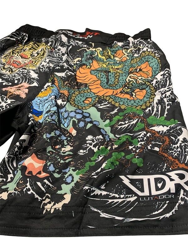 GRIT��LUTADOR 2608 UKIYO-E FIGHT SHORTS �������ե����ȥ��硼�� ������MMA���硼��