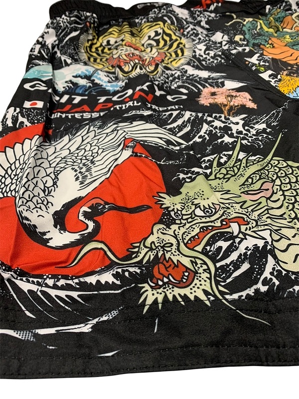 GRIT��LUTADOR 2608 UKIYO-E FIGHT SHORTS �������ե����ȥ��硼�� ������MMA���硼��