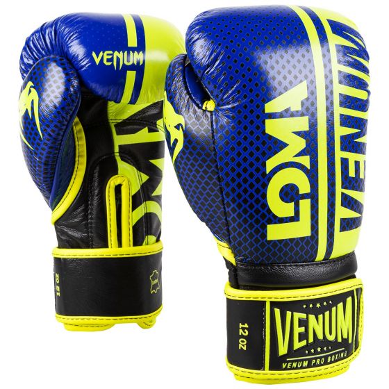 VENUM SHIELD PRO BOXING GLOVES LOMA EDITION - VELCRO - BLUE/YELLOW̥ ܥ󥰥