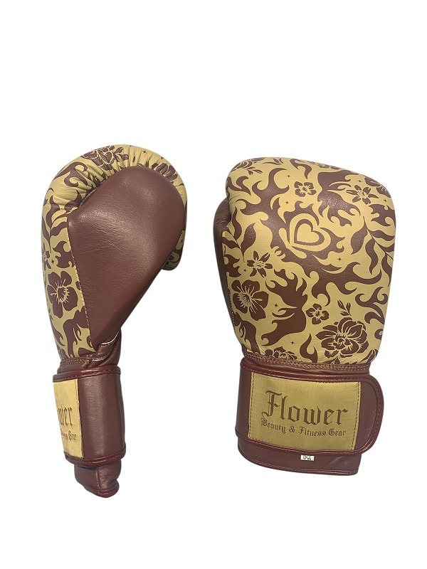 FLOWER BXG 2505 FLOWER PATTERN BOXING GLOVE 
