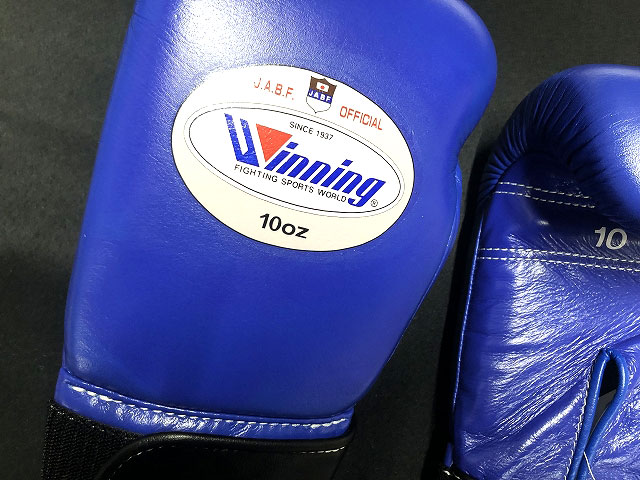 JABFܥܥϢǧѥ  WINNING BOXING GLOVES BLUE