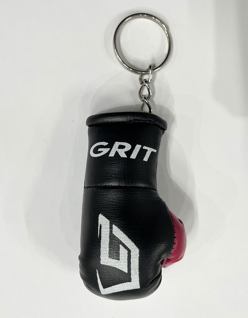 GRIT FIGHT SHOP BOXING GLOVE KEYRING RD