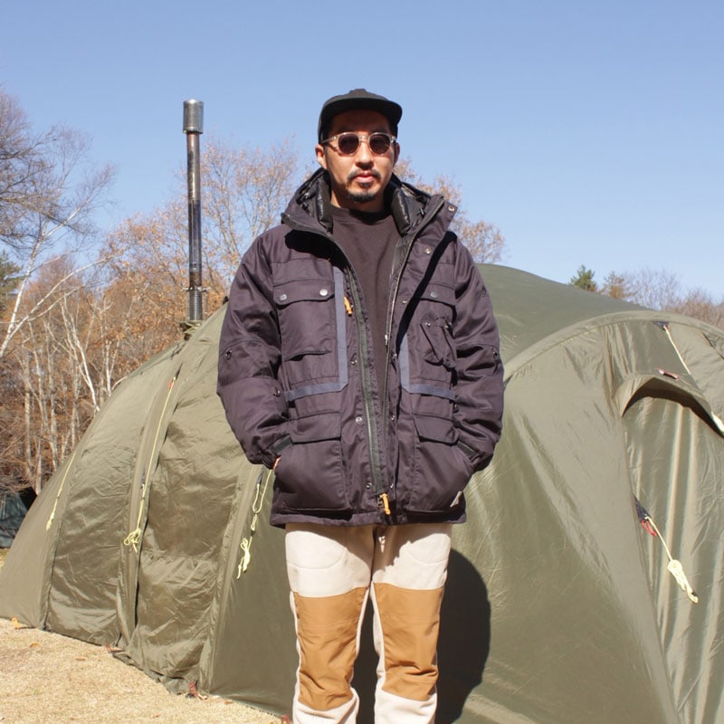 新品　grn outdoor HIASOBI CAMPER JACKET  M