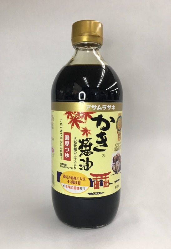 アサムラサキ かき醤油 600ml | 調味料,醤油 | GroceryShop Kihei