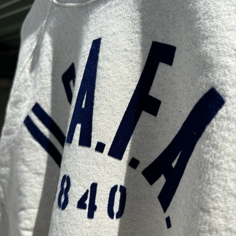 ����ե��å����ץ��ȴ�ƹ�饰���#GA-SWRAG#USAFA(VINTAGEBLUE) / WHITE ASH