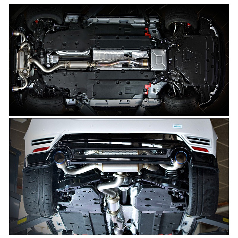 Gazoo Racing × GROW Design×FUJITSUBO TOYOTA GRヤリス専用 エキゾーストシステム Ti マフラー