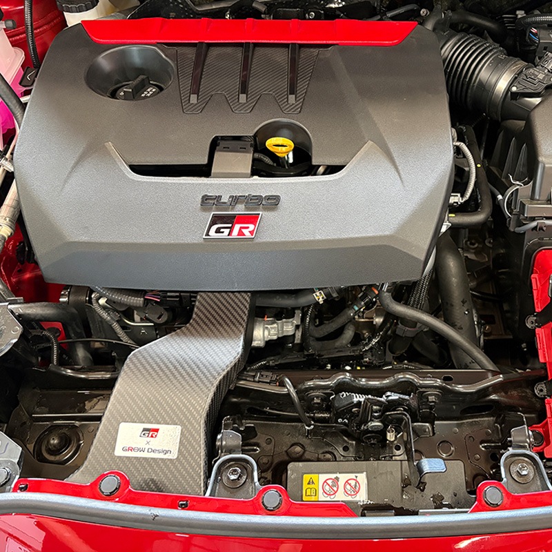 Gazoo Racing × GROW Design TOYOTA GRヤリス専用 吸気温センサークーリングダクト