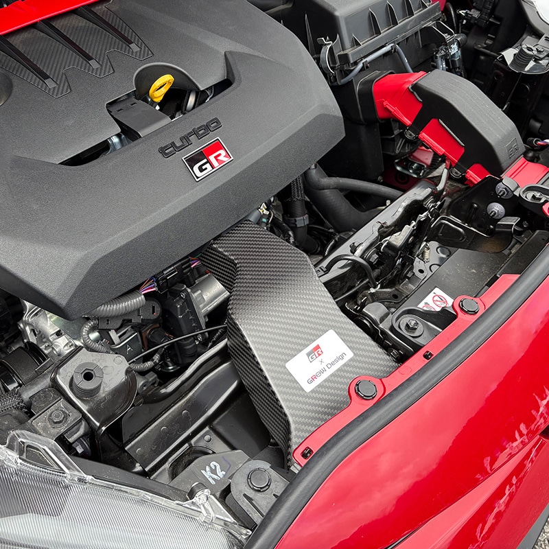 Gazoo Racing × GROW Design TOYOTA GRヤリス専用 吸気温センサークーリングダクト