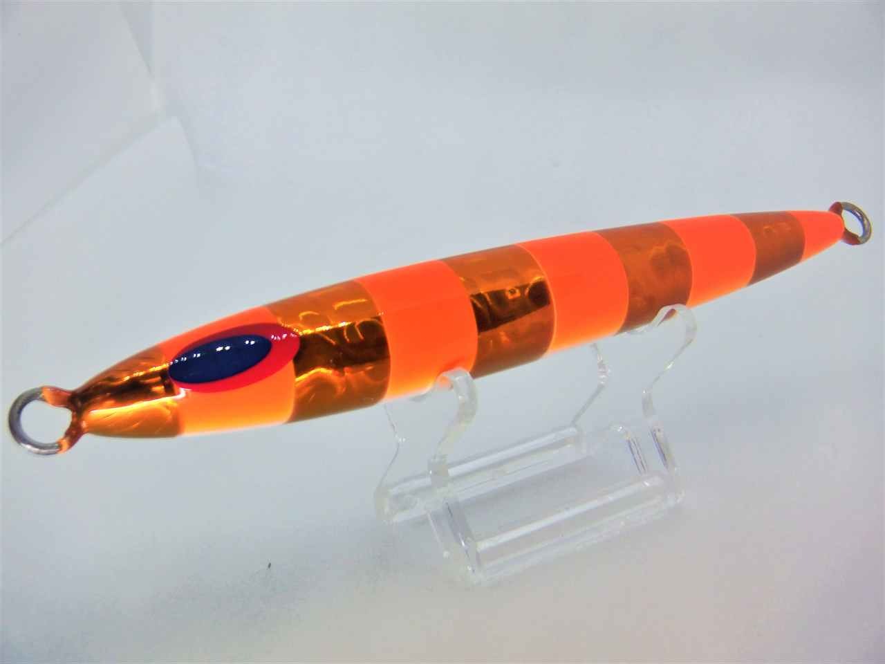 スピンドル N 400ｇ　東村Ｗゼブラ オレンジ　スーパーグロー ディープライナー-フィッシングサポート グロース