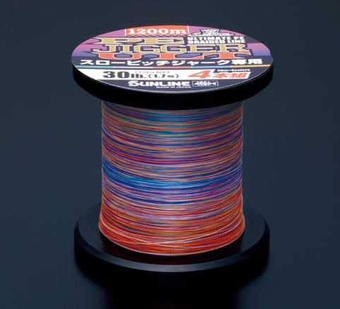 SUNLINE PE JIGGER ULT 1200m 4本組 楽天市場】サンライン(Sunline) PEジガーULT 4本組 スローピッチ
