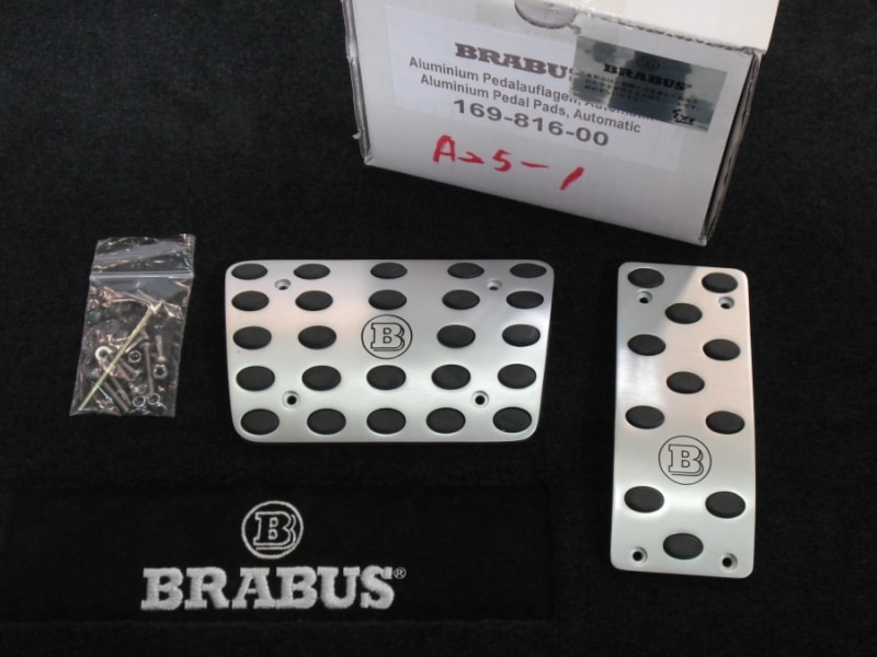 BRABUS ブラバス アルミペダルセット BRABUS】ブラバス アルミペダルセット｜メルセデスベンツ Aクラス / B