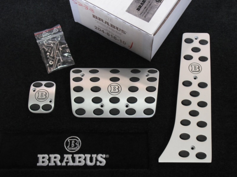 BRABUS ブラバス アルミペダルセット BRABUS ブラバス アルミペダルセット 【204-816-10】 Mercedes-Benz W204