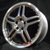 AMG�����������4��2P��F&R��8.5-19������������󥰥쥤 ��DUNLOP��LE��MANS��LM704�� ������ۥ����륻�å�1��ʬ Mercedes-Benz��W220 S��C215 CL