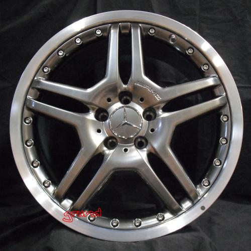 AMG スタイリング4 2P 19インチ チタングレイ ◇NANKANG NS-2◇ タイヤ