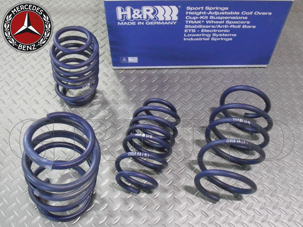H&R ダウンサス 28858-1【H&R Sport Springs】スポーツ