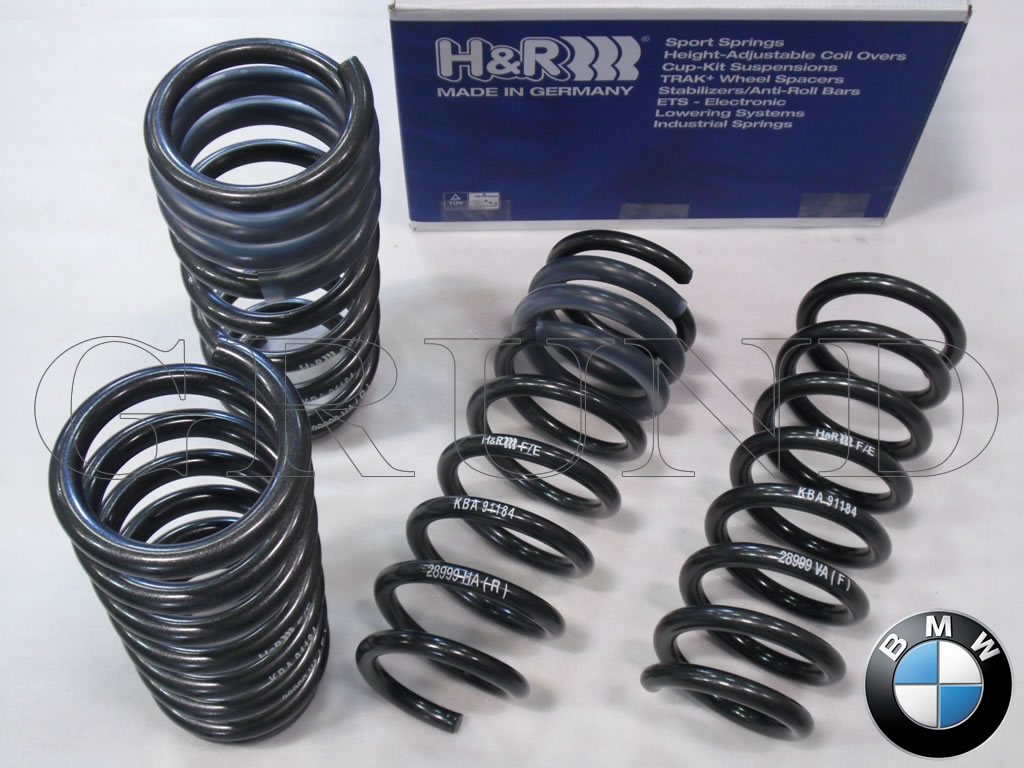 H&R ダウンサス 28999-1【H&R Sport Springs】スポーツスプリング