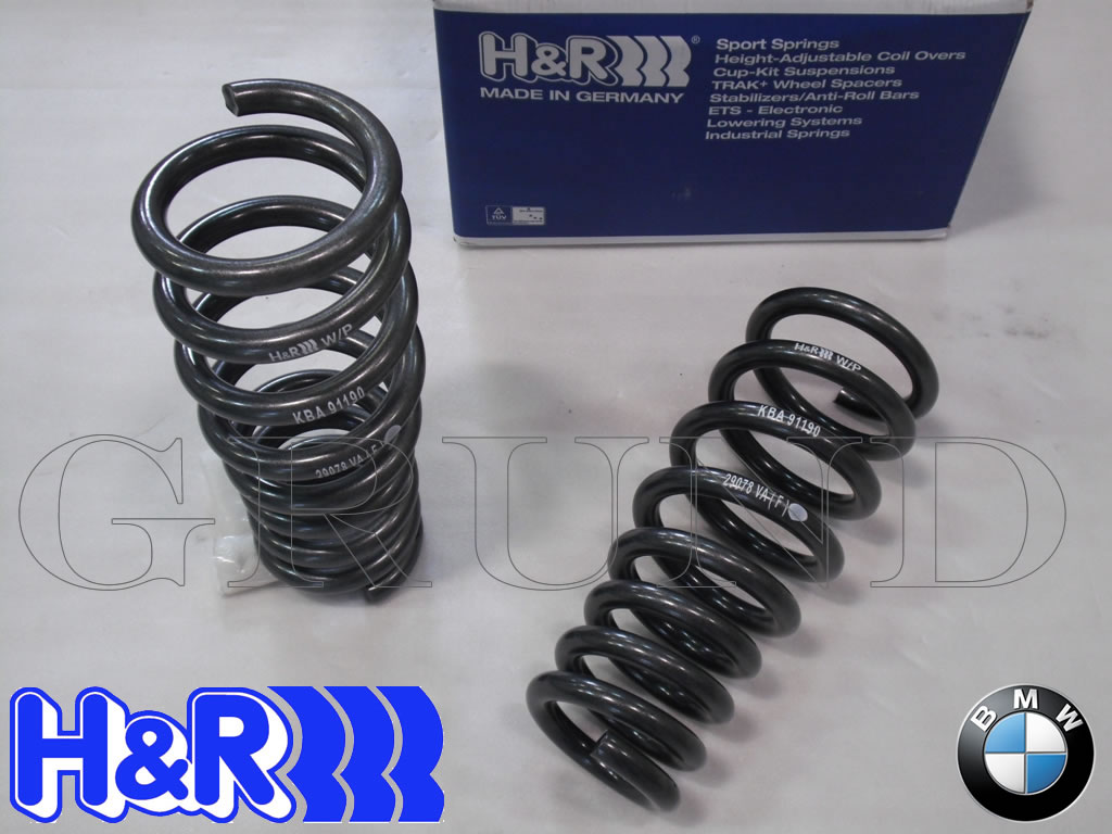 マキ F15 X5 H&R ダウンサス
